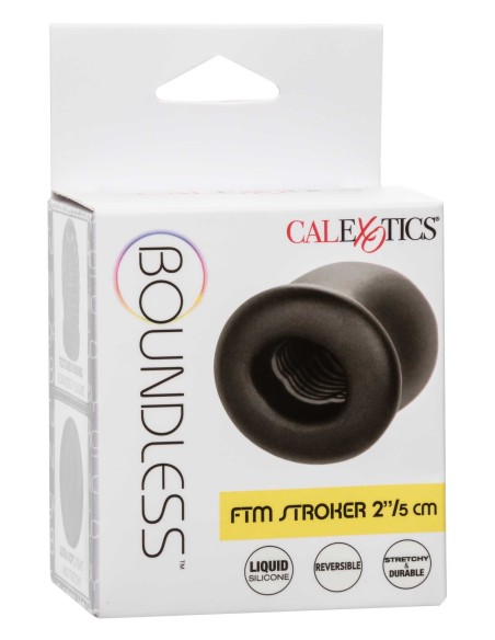 Masturbateur de Dicklit Striping 4.5 x 2cm Noir