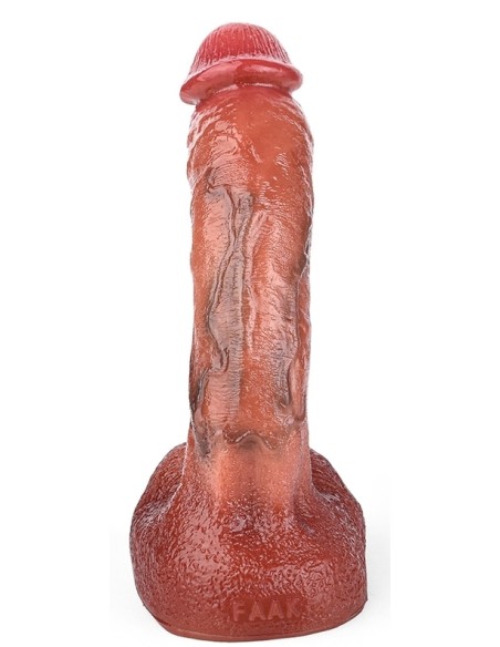 Gode Curved Balls 16 x 3.5cm Marron