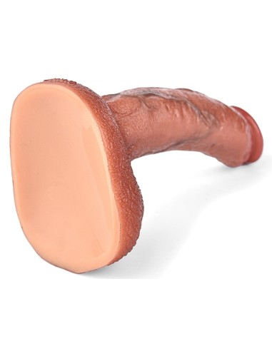 Gode Curved Balls 16 x 3.5cm Marron