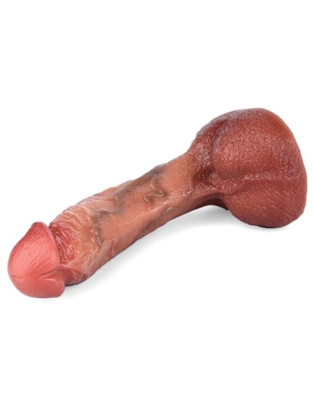 Gode Curved Balls 16 x 3.5cm Marron