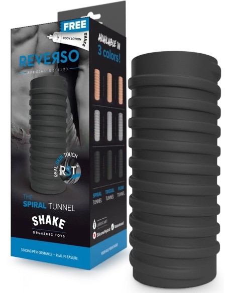 Masturbateur The Spiral Tunnel Shake Reverso Noir