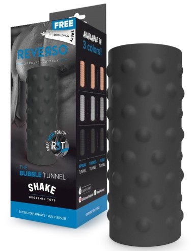Masturbateur The Bubble Tunnel Shake Reverso Noir