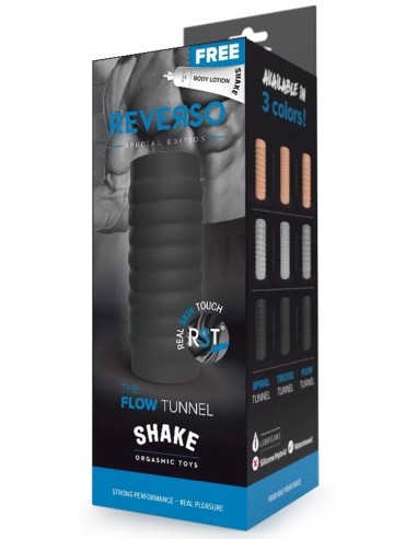 Masturbateur The Flow Tunnel Shake Reverso Noir