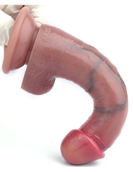 Gode Skinnier Nico 13 x 3.7cm Marron