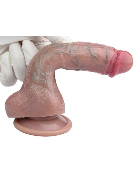 Gode Vibrant Skinnier Umberto 12 x 3.2cm Marron