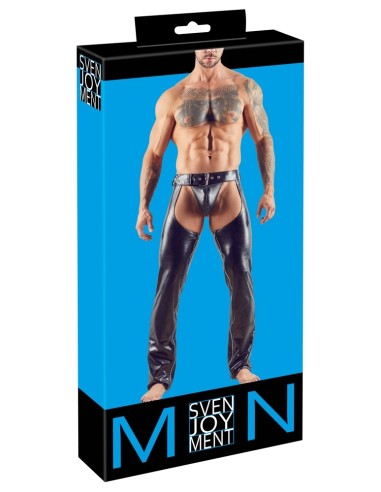 Pantalon Bdsm CHAPS Noir