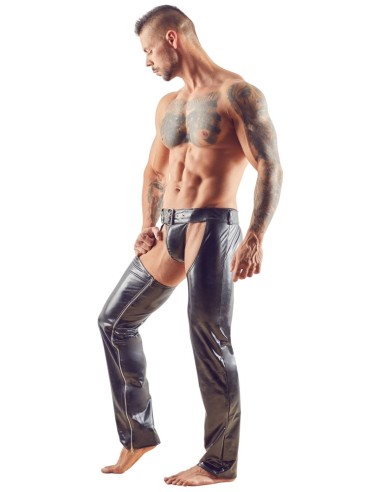 Pantalon Bdsm CHAPS Noir