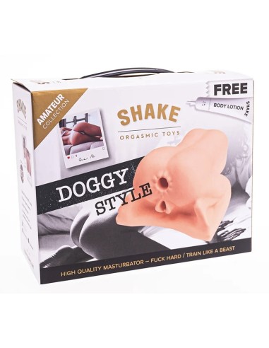 Masturbateur Tiny Case Shake Vulve et Anus Doggy Style