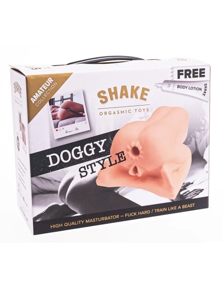 Masturbateur Tiny Case Shake Vulve et Anus Doggy Style