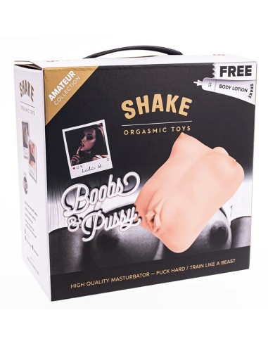 Masturbateur Tiny Case Shake Vulve et Seins