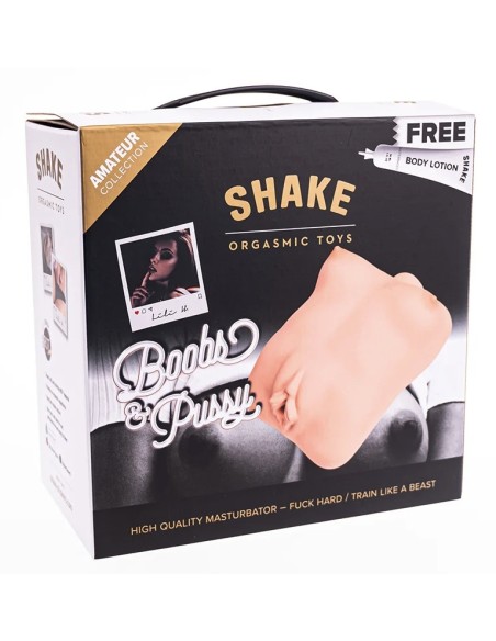 Masturbateur Tiny Case Shake Vulve et Seins