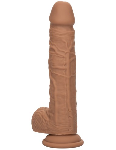 Gode Éjaculateur Vibrant Fuck Squirting 17 x 4.2cm Marron