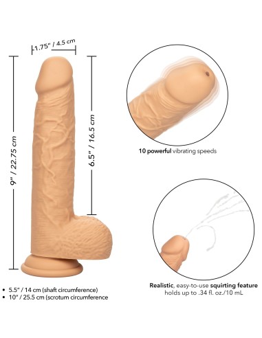 Gode Éjaculateur Vibrant Fuck Squirting 17 x 4.2cm