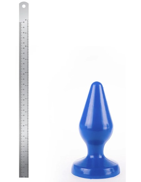 Plug Classic L I Love Butt 15 x 6.8 cm Bleu