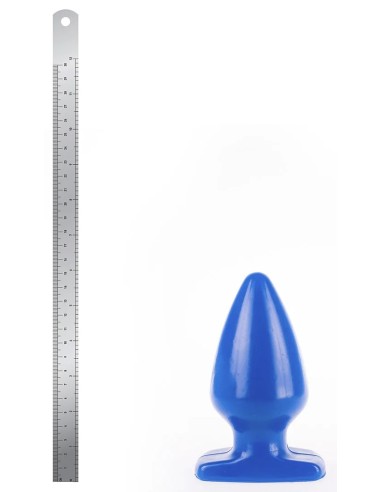 Plug Fat M I Love Butt 14 x 7.5 cm Bleu