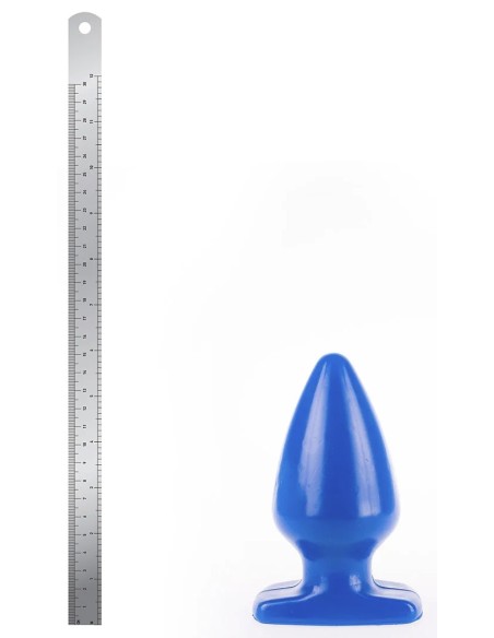 Plug Fat M I Love Butt 14 x 7.5 cm Bleu Plug Fat M I Love Butt 14 x 7.5 cm Bleu