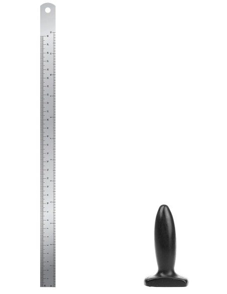 Plug Slim S I Love Butt 8.5 x 3 cm Noir
