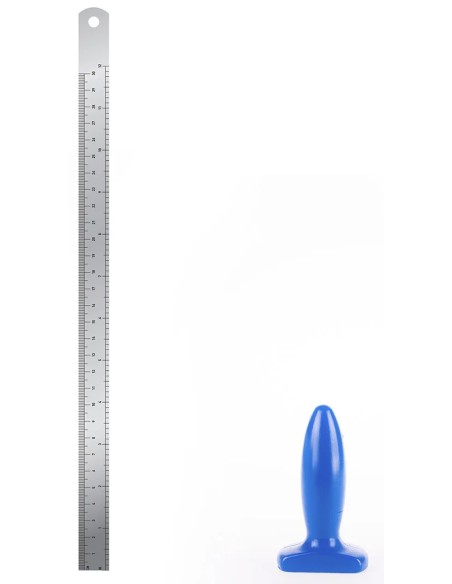 Plug Slim S I Love Butt 8.5 x 3 cm Bleu Plug Slim S I Love Butt 8.5 x 3 cm Bleu