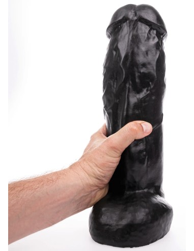 Gode Zac XL 27 x 9.5 cm Noir