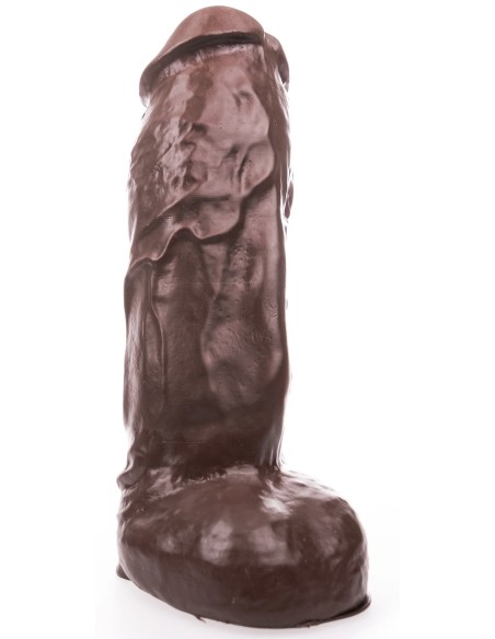 Gode Zac XL 27 x 9.5 cm Marron