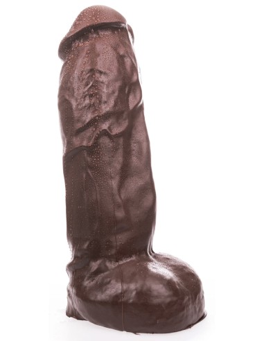 Gode Zac XL 27 x 9.5 cm Marron