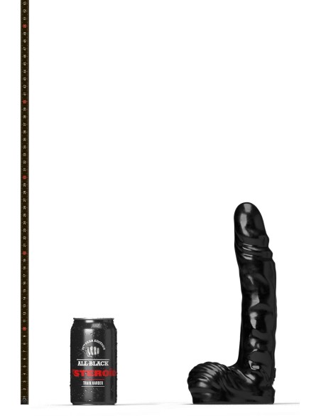 Gode ABS01 The Jock All Black Steroïd 22 x 5.5cm Gode ABS01 The Jock All Black Steroïd 22 x 5.5cm
