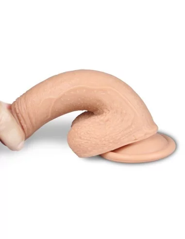 Gode réaliste DUAL Silicone 13 x 3.5 cm Chair