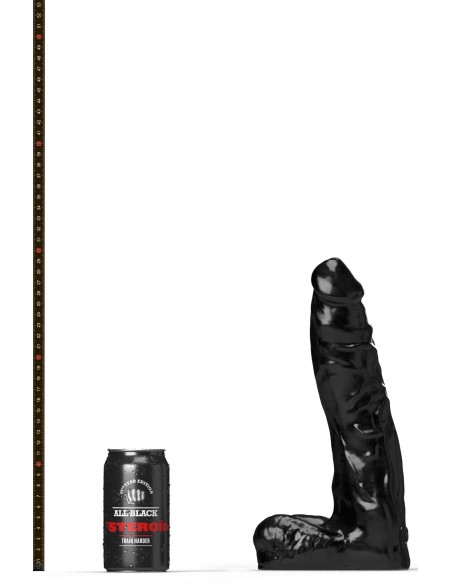 Gode ABS02 The Coach The All Black Steroïd 25 x 7cm Gode ABS02 The Coach The All Black Steroïd 25 x 7cm