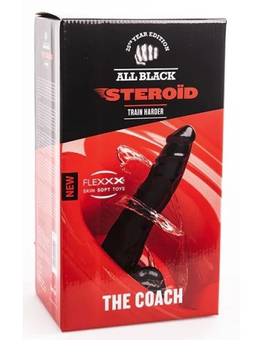 Gode ABS02 The Coach The All Black Steroïd 25 x 7cm