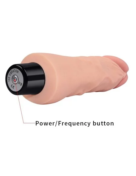 Gode vibrant Real Soft 14 x 4cm