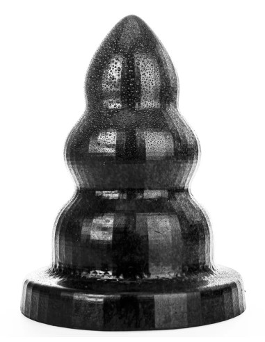 Plug AB97 Triple Pleasure L All Black 25 x 15cm