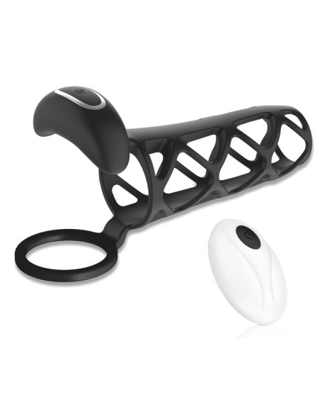 Gaine de Pénis Vibrante Trisily 10.5 x 4cm