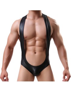 Singlet Backless Totomoto Noir