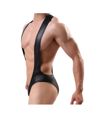 Singlet Backless Totomoto Noir