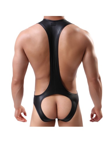 Singlet Backless Totomoto Noir