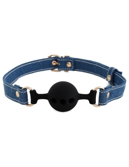 Bâillon-boule Denimy 45mm