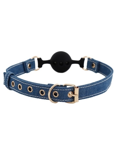 Bâillon-boule Denimy 45mm