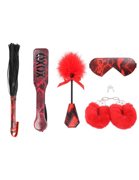 Kit SM Camelia 5 Pièces Rouge et Noir Kit SM Camelia 5 Pièces Rouge et Noir