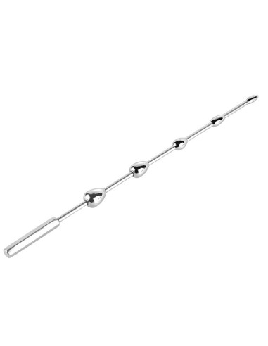 Tige d'urètre en métal Brano S 22 cm - Diamètre 6 à 14mm