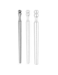 Plug d'urètre percé Holl Dilator S 11 cm - Diamètre 5-8mm