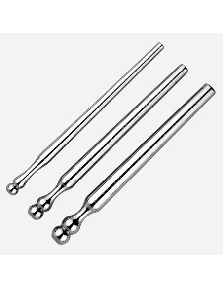 Plug d'urètre percé Holl Dilator S 11 cm - Diamètre 5-8mm