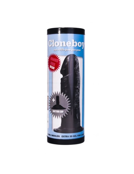 Kit Cloneboy pour gode noir + ventouse