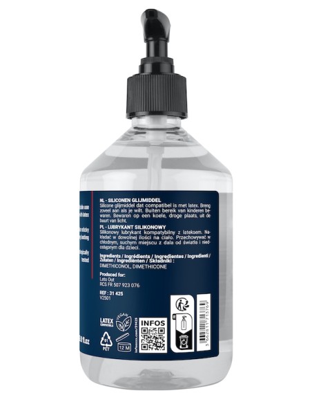 Lubrifiant à base de silicone Fuck & Fist Silicone 500ml