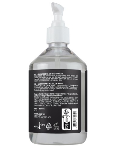 Lubrifiant à base d'eau Sensualube Water 500ml