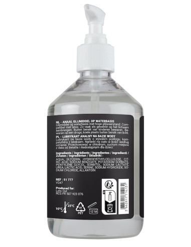 Lubrifiant à base d'eau Sensualube Anal 500ml