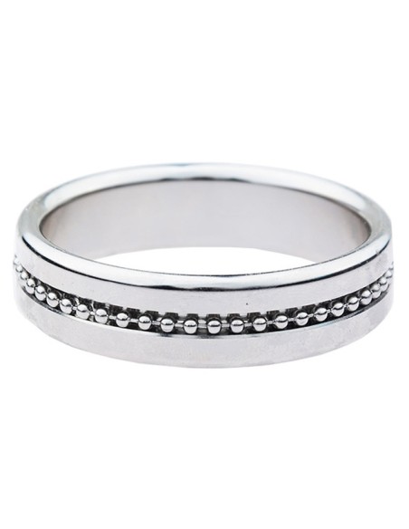 Cockring Perly Ring Contour Argenté