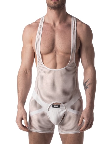 Singlet Backless Pan Blanc