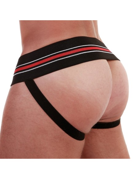 Jockstrap Denis Noir-Rouge