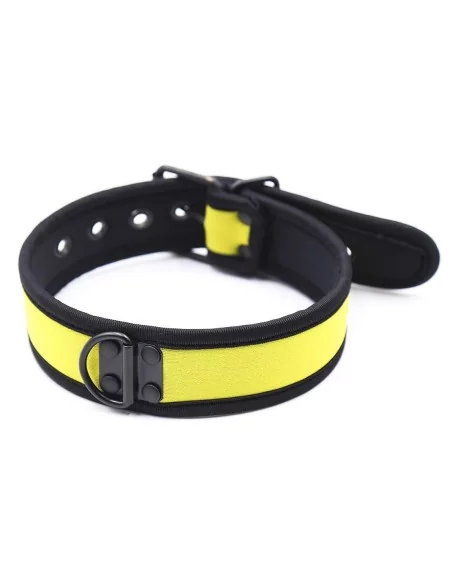 Collier en néoprène Jaune Collier en néoprène Jaune