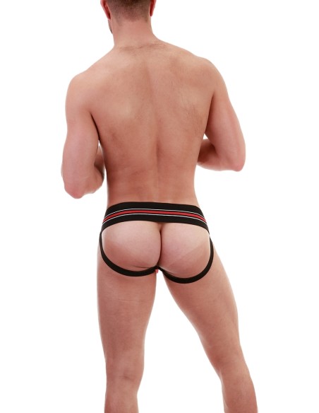 Jockstrap Denis Noir-Rouge